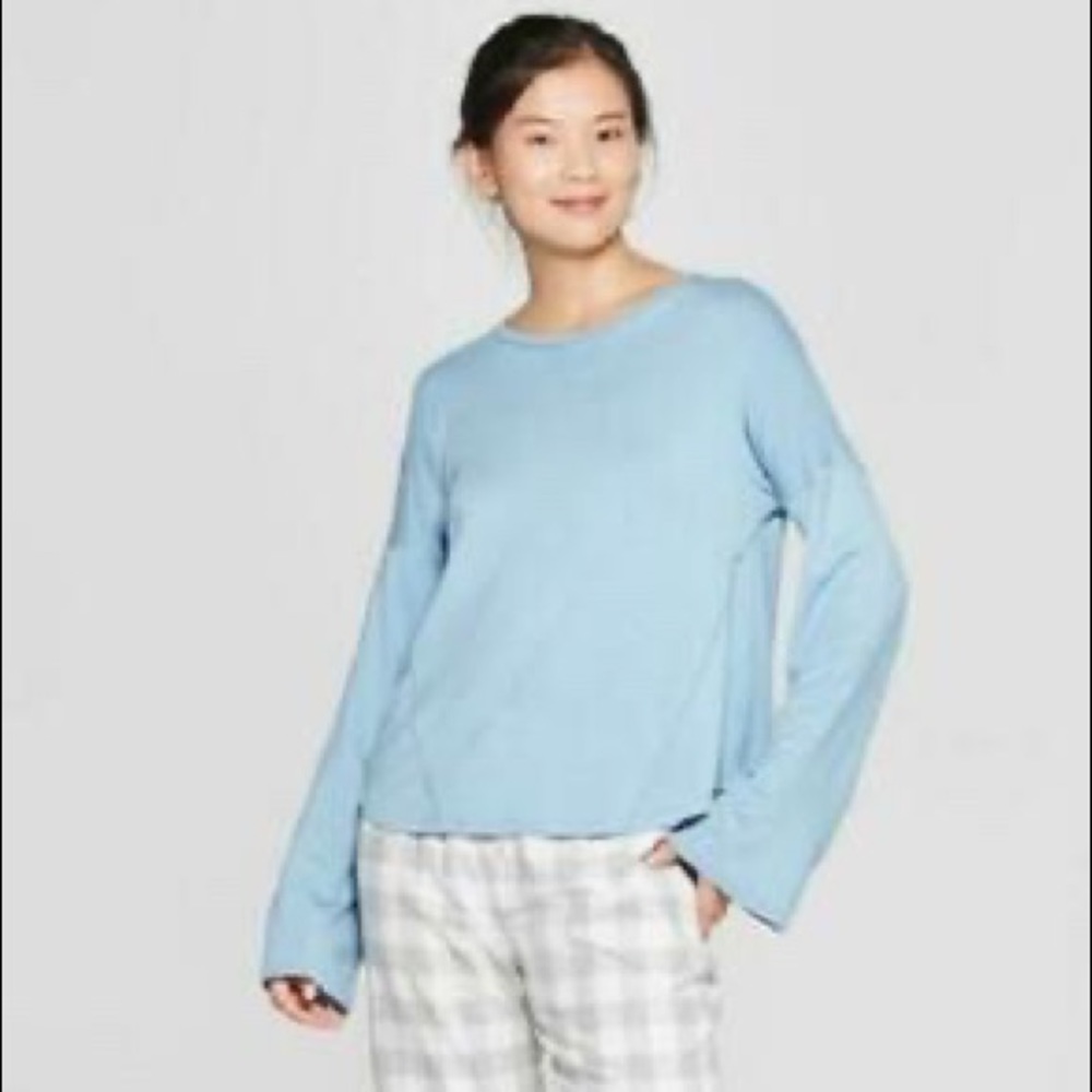 Gilligan & Omally Blue Sleepwear Top L